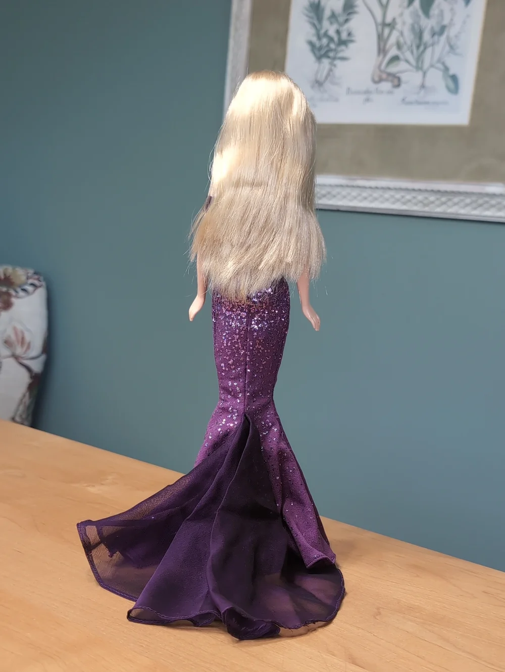 2002 Birthstone Collection February Amethyst Barbie